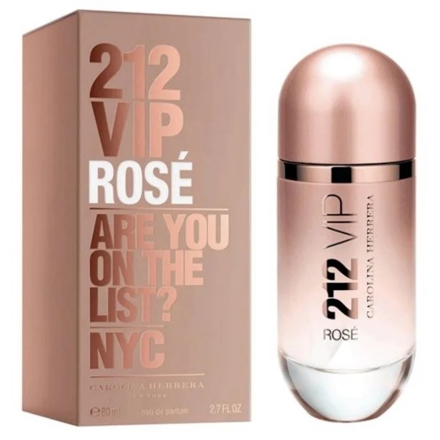 Perfume Carolina Herrera 212 VIP Rose EDP 80mL - Feminino